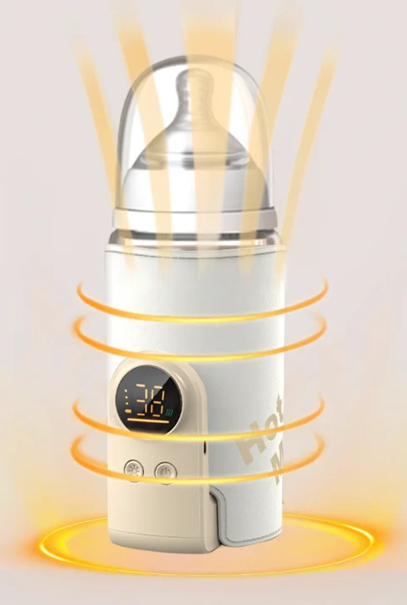 10000Mah Baby Bottle Warmer 5 Heat Level Multifunction Breast Milk Warmer Accurate Temperature Control Baby Bottle Heat