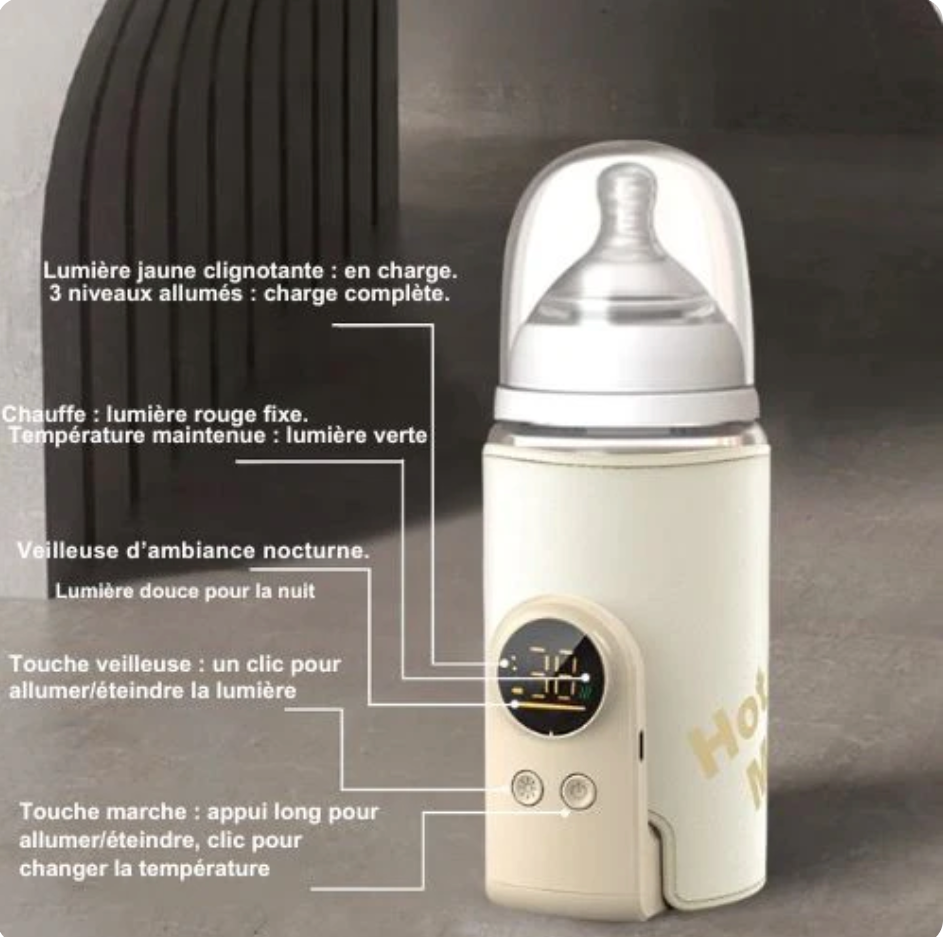 Chauffe-Biberon Portable