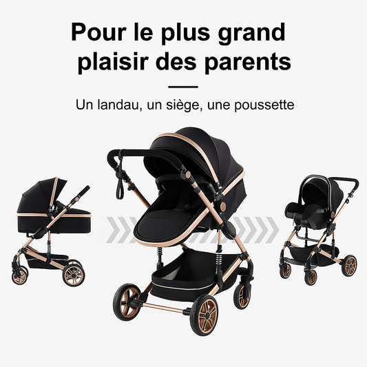 Poussette 3-en-1 Luxe