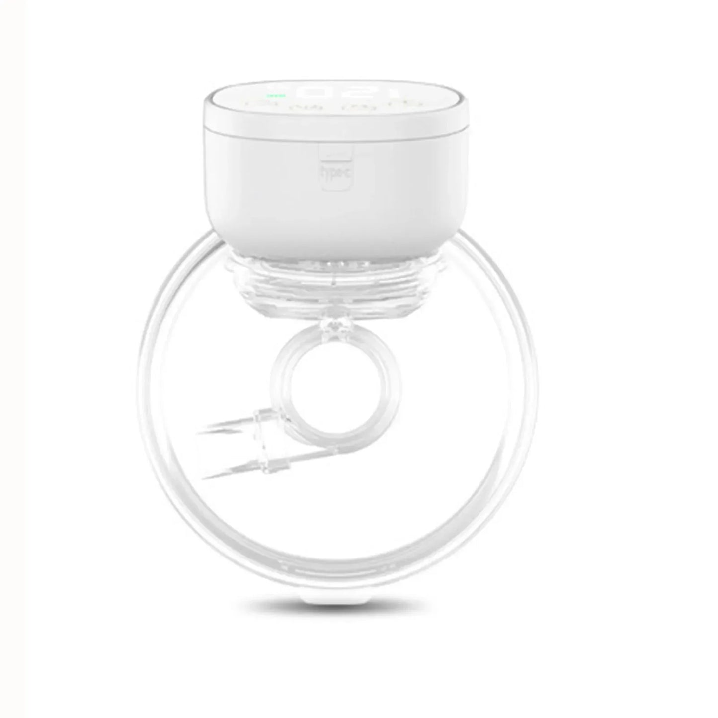 Wearable Electric Breast Pump with Touch Panel and LED Display Screen Hands Free Portable Milk Extractor Bpa-Free Milk Collector